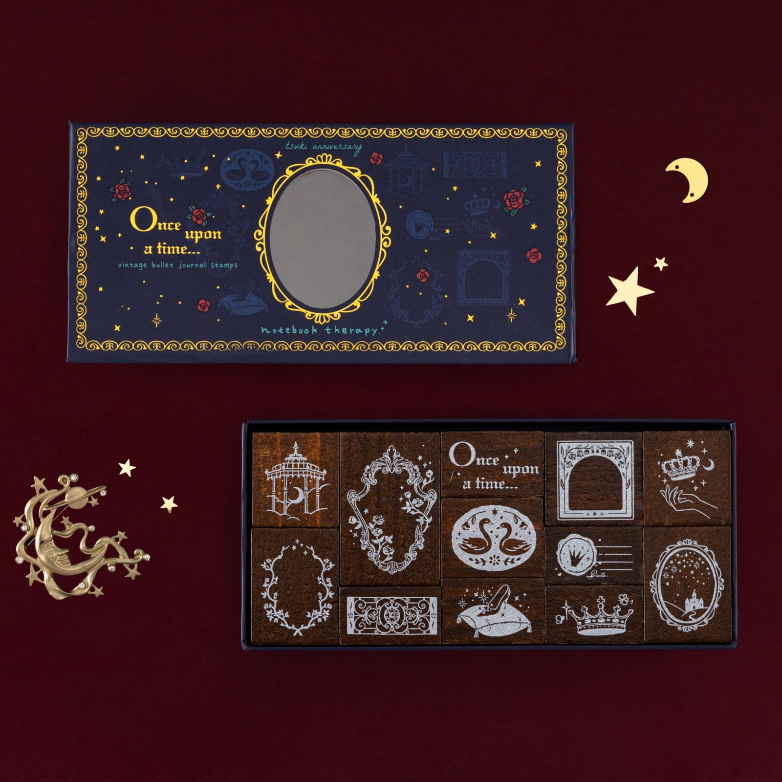 Tsuki ‘Once Upon a Time’ Bullet Journal Stamp Set ☾