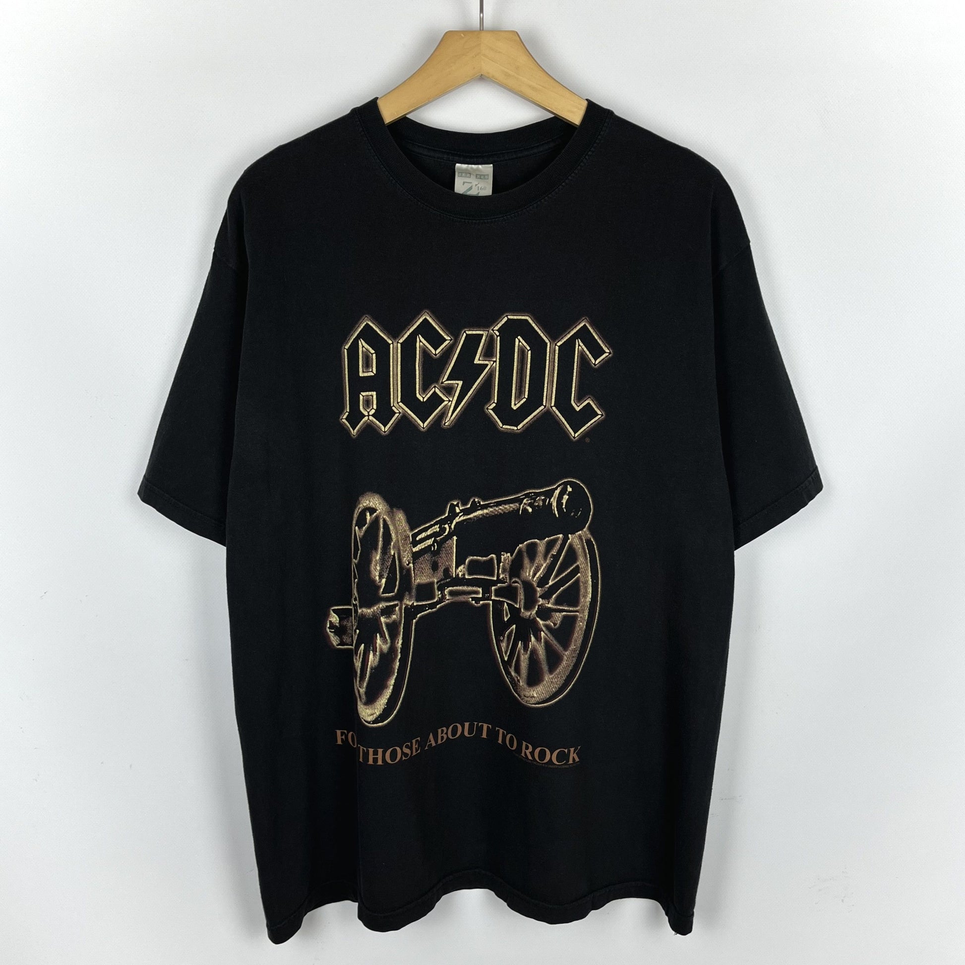 Band Tees Vintage Ac Dc For Those About To Rock Band T Shirt 1999