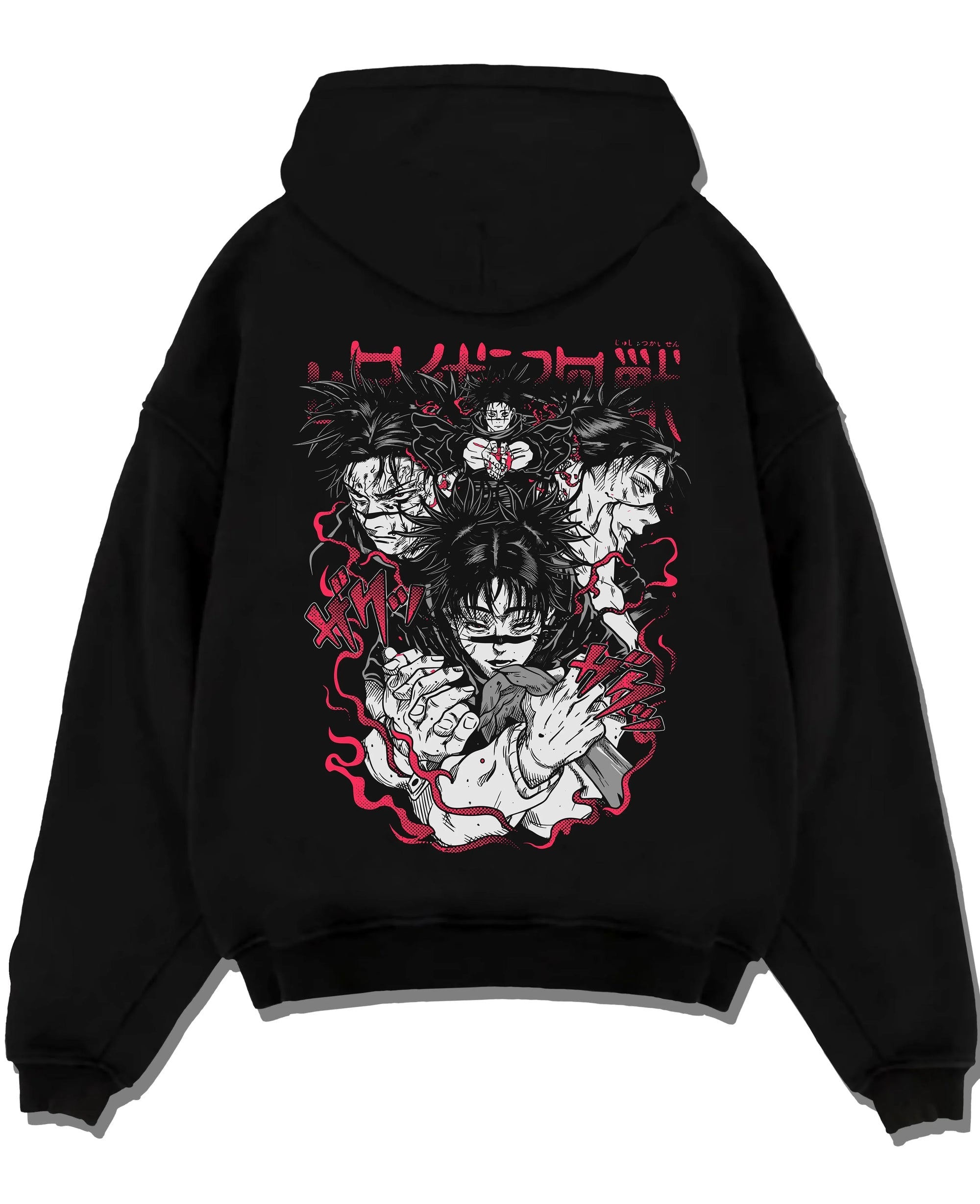 Choso Hoodie Jujutsu Kaisen Cursed Blood Red Battle
