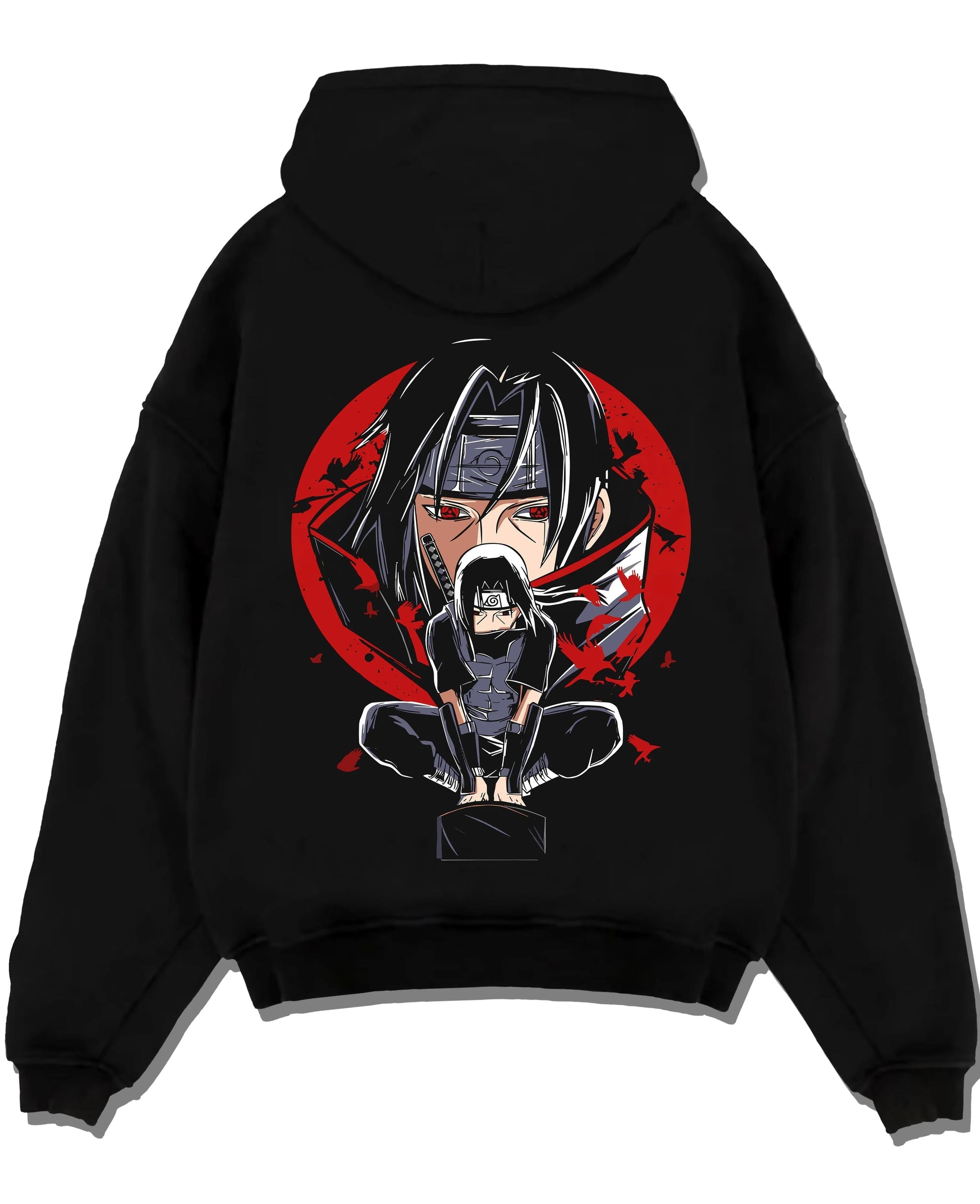 Naruto Hoodie Itachi Uchiha Mangekyo Clan Jumper