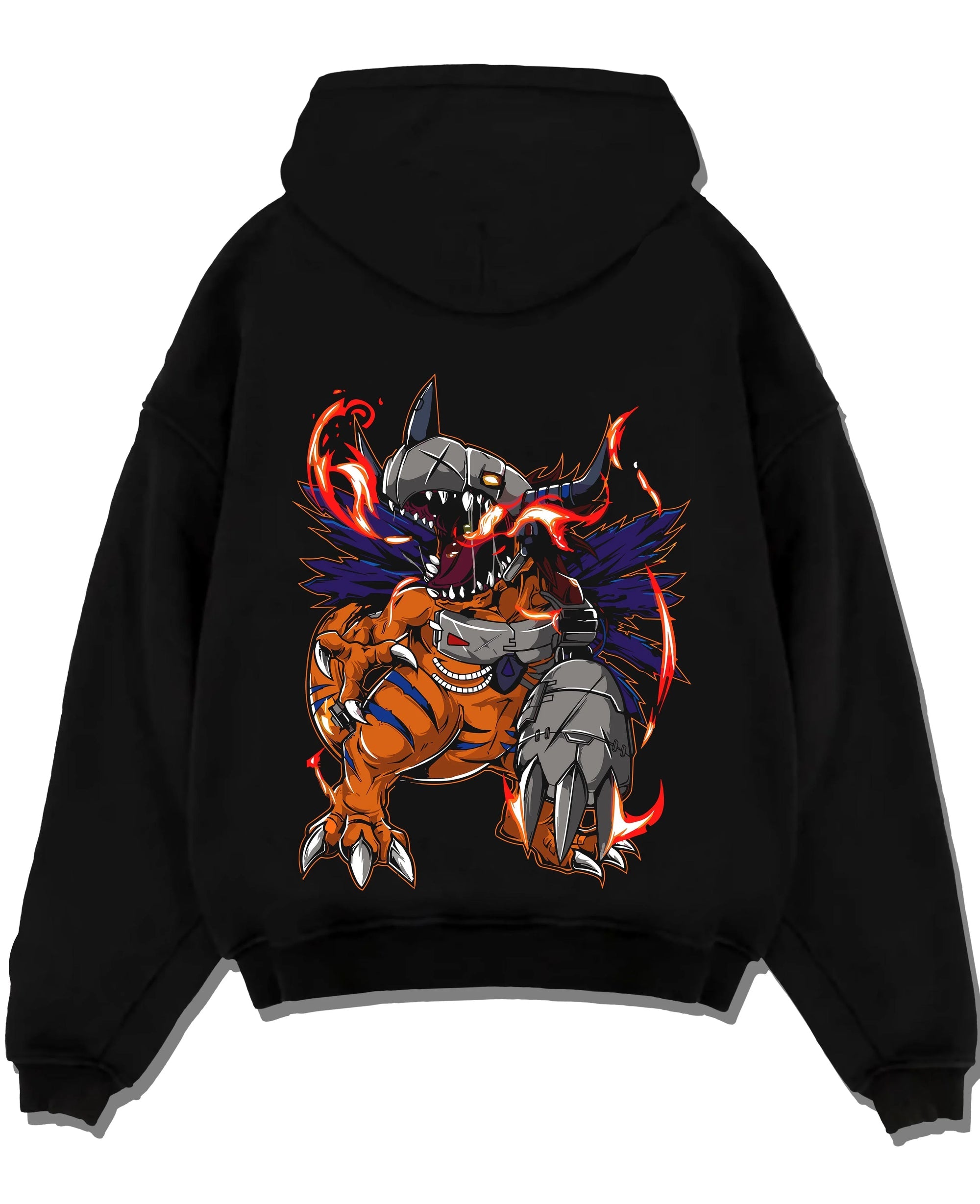 MetalGreymon Hoodie Digimon Evolution Monster
