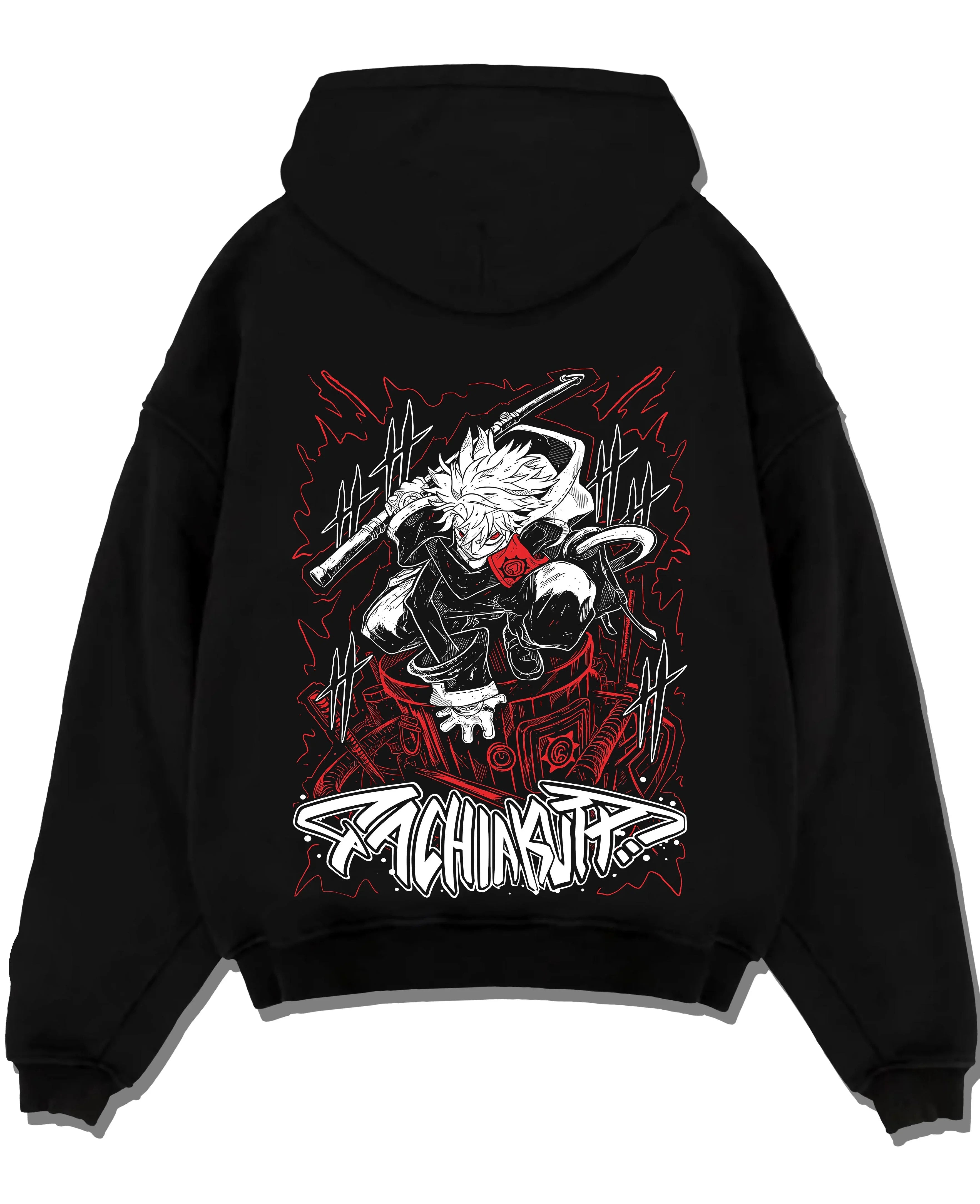 Rudo Hoodie Gachiakuta Sword Combat Stance